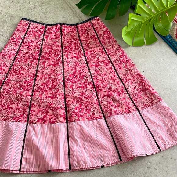 BETH BOWLEY floral cotton skirt - Picture 5 of 5